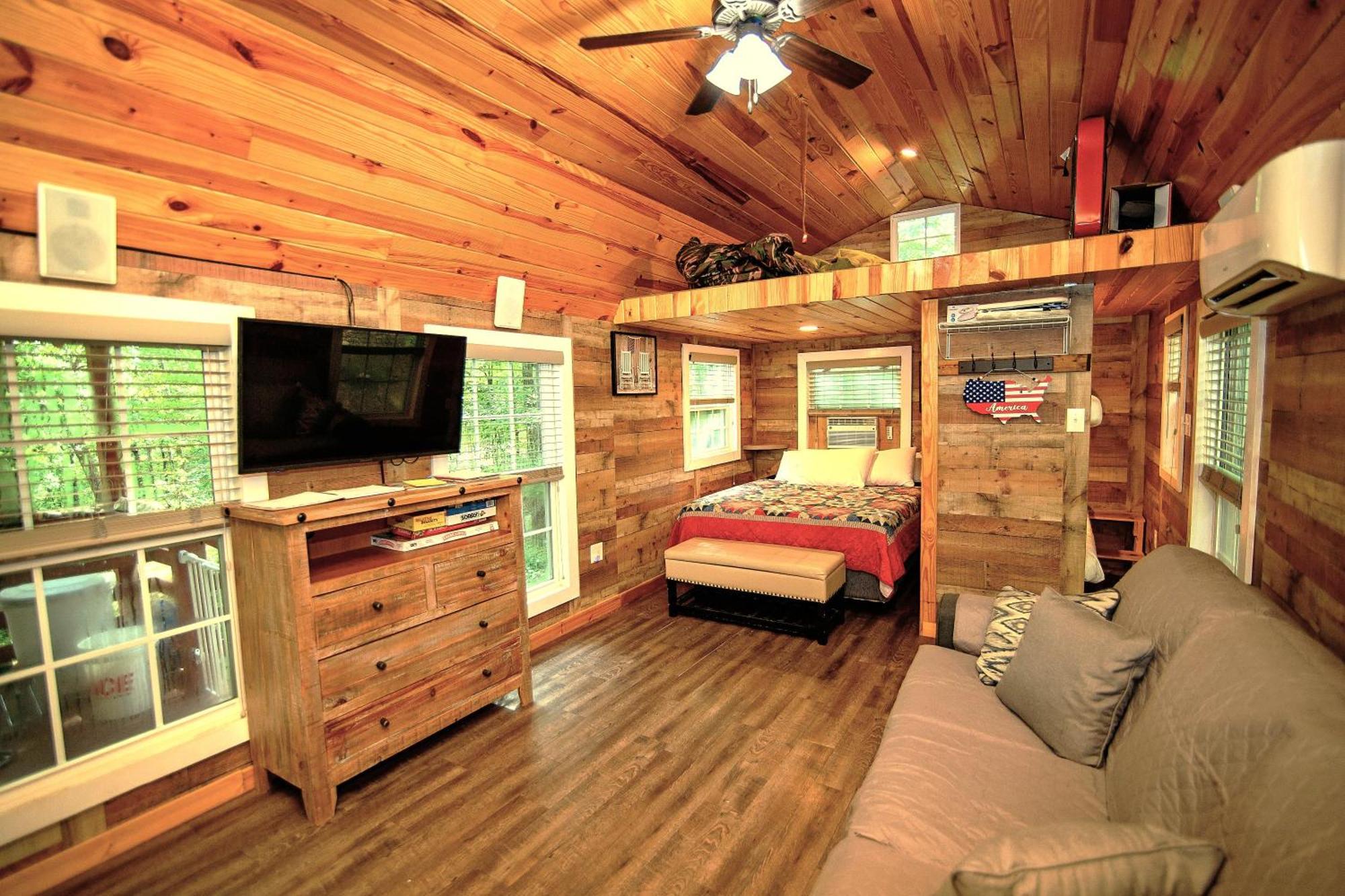 The Americana - Parker Creek Bend Cabins Murfreesboro Zewnętrze zdjęcie