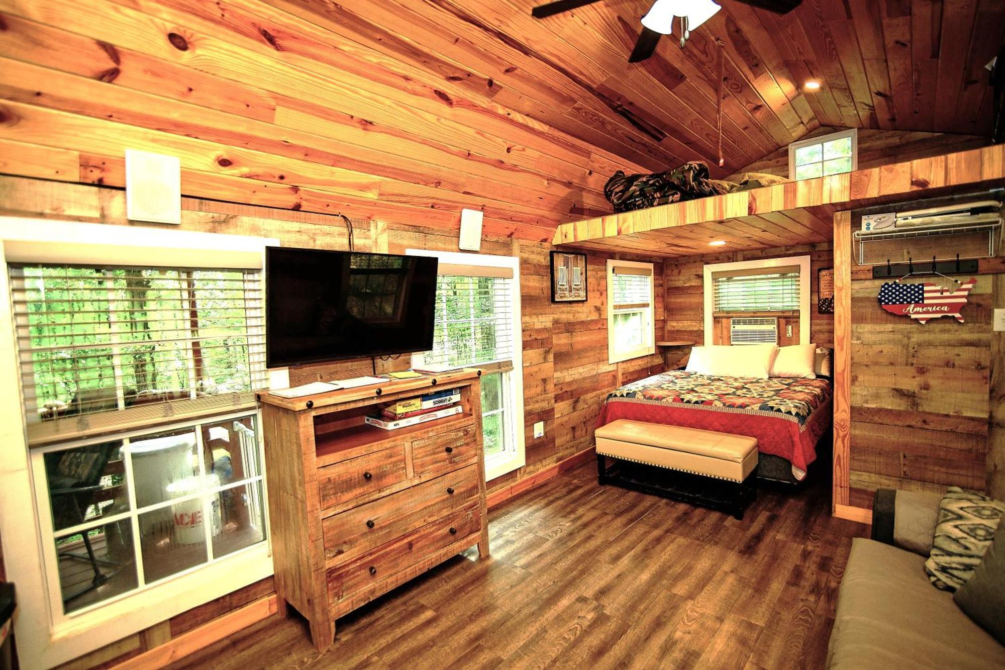 The Americana - Parker Creek Bend Cabins Murfreesboro Zewnętrze zdjęcie