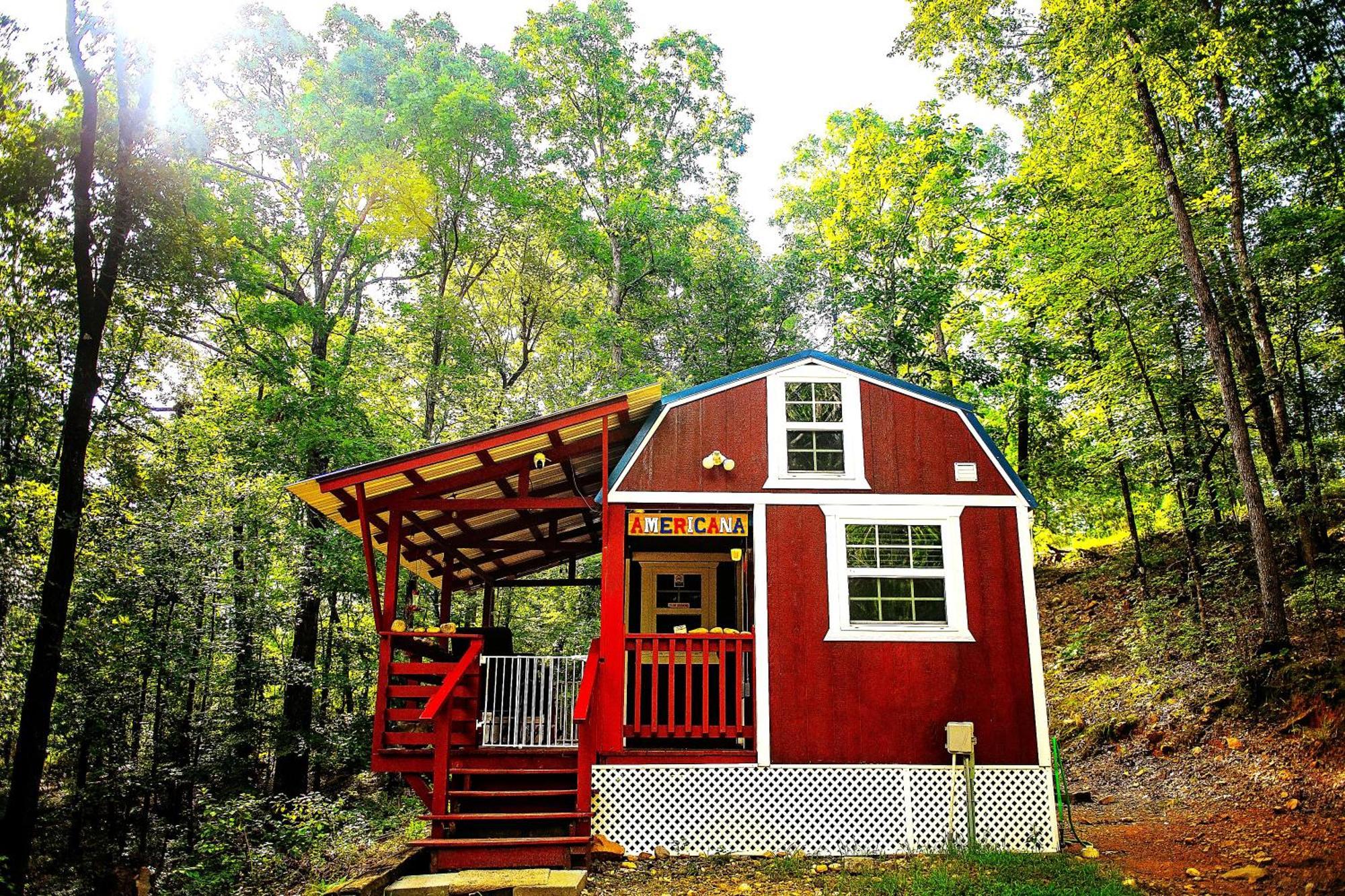 The Americana - Parker Creek Bend Cabins Murfreesboro Zewnętrze zdjęcie