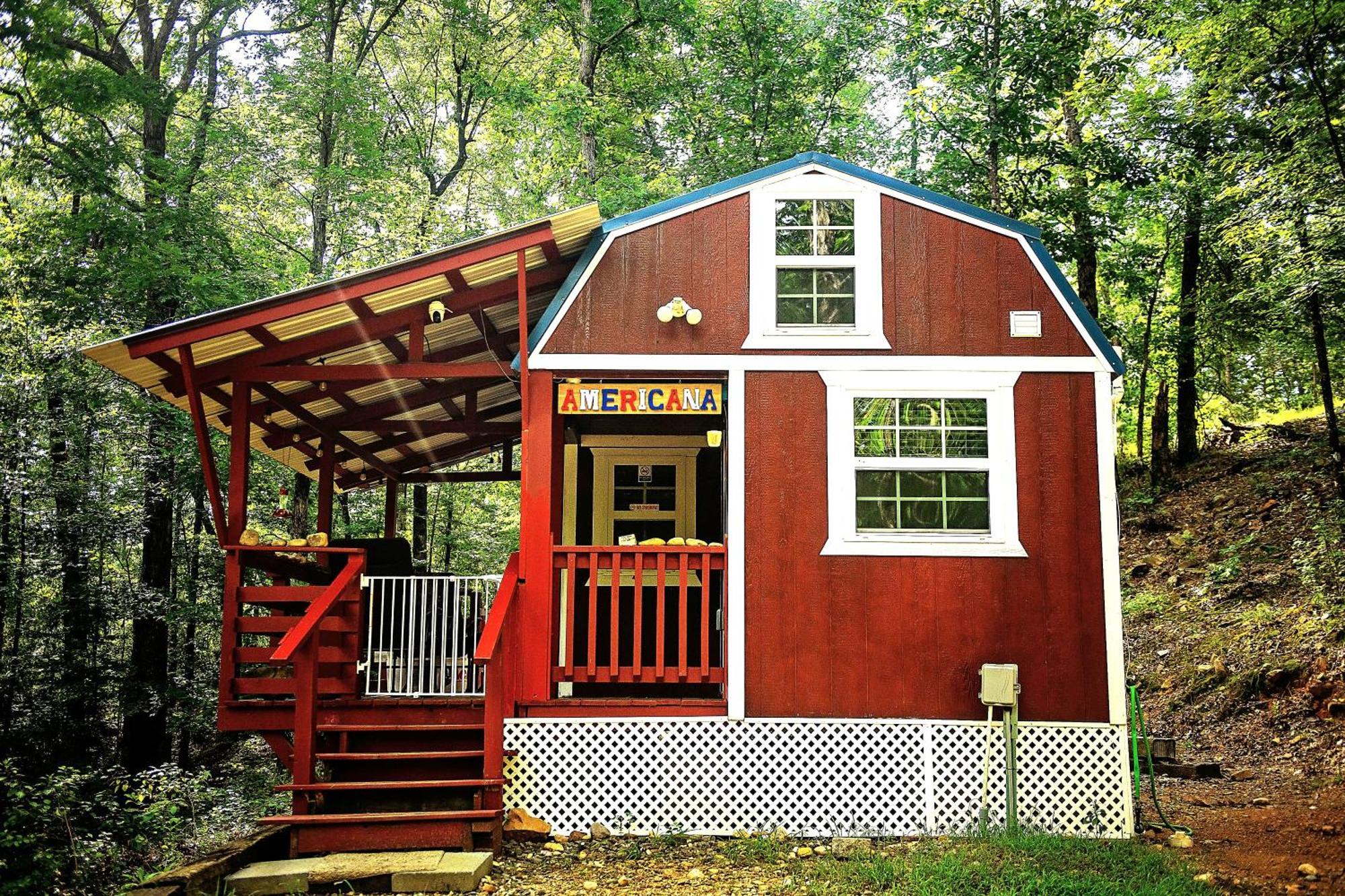 The Americana - Parker Creek Bend Cabins Murfreesboro Zewnętrze zdjęcie