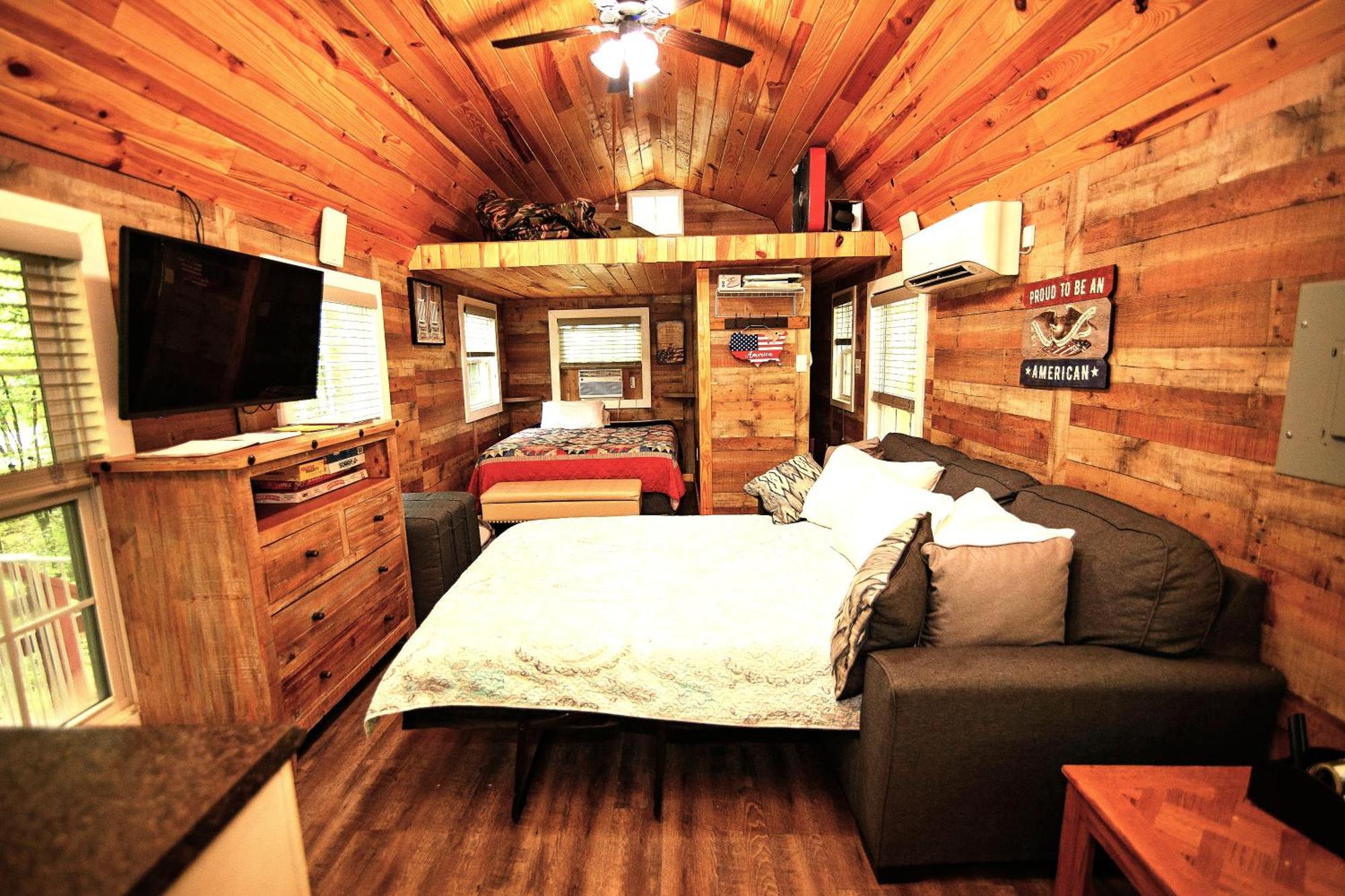 The Americana - Parker Creek Bend Cabins Murfreesboro Zewnętrze zdjęcie